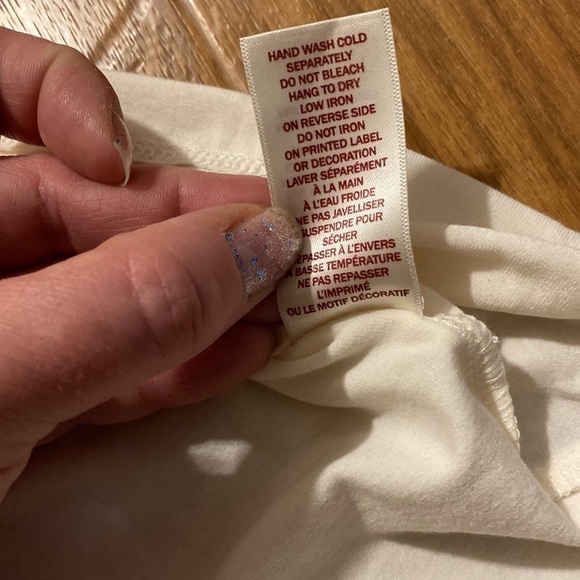 NORTHERN Reflections Women’s White/Cream Cowl Neck Tank Top (Size Small) - Picture 8 of 8